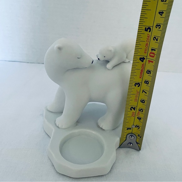 PartyLighte tea light holder Polar bear and Cub - Picture 7 of 7